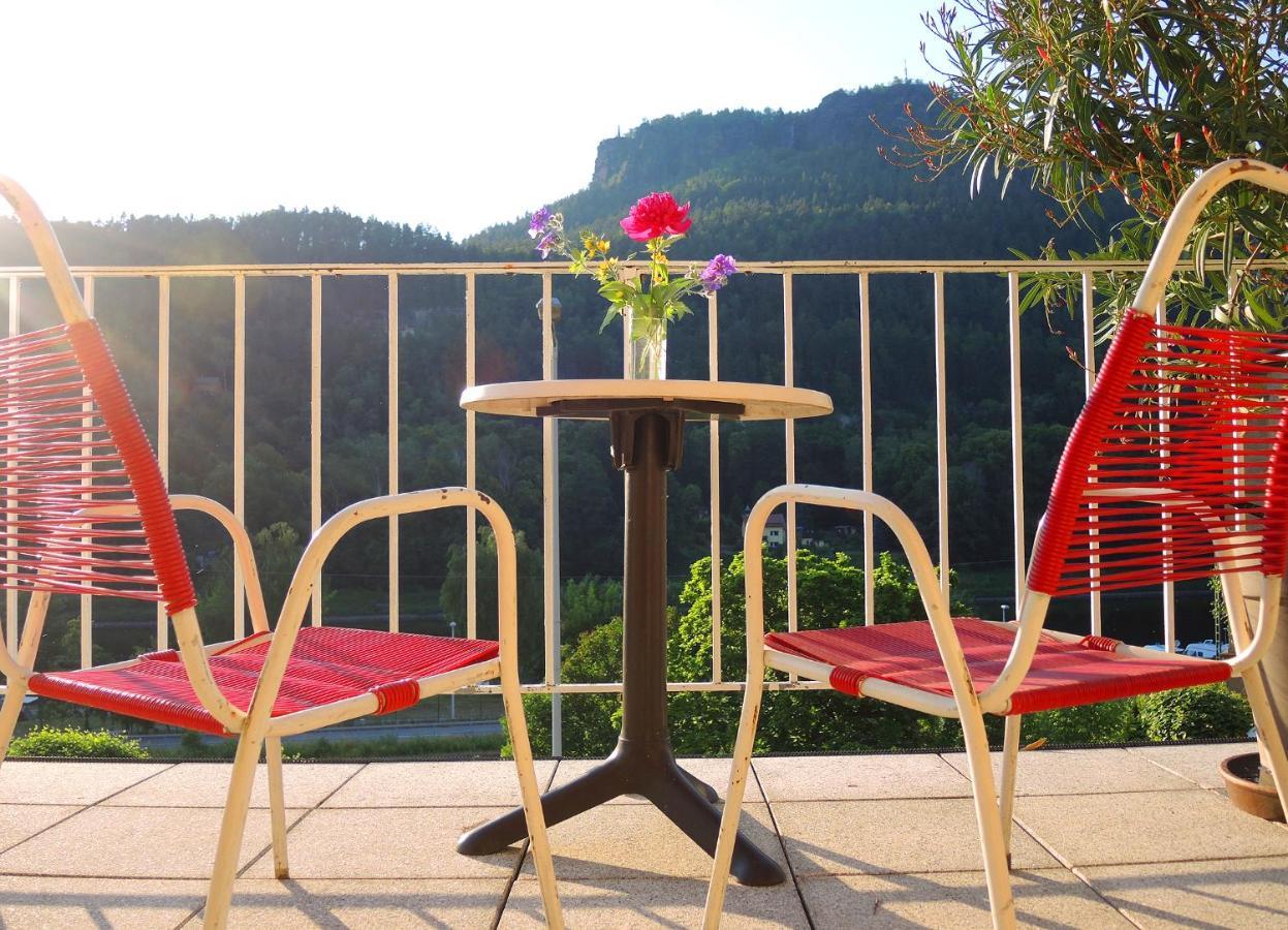 Apartament Casa Karp "Belle Etage" Königstein an der Elbe Zewnętrze zdjęcie