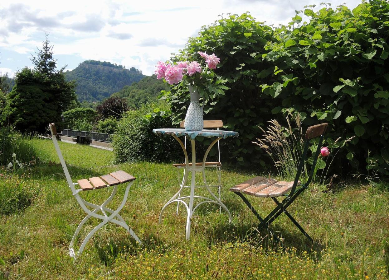 Apartament Casa Karp "Belle Etage" Königstein an der Elbe Zewnętrze zdjęcie